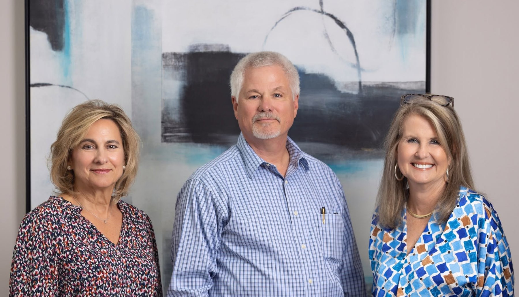Founding partners Hazel Sanchez, Michael Carroll and Erin Thrash